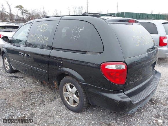 2006 Dodge Grand Caravan SXT with VIN 2D4GP44L16R616863, listed as a IAAI auction lot 41927585 with 999,999 mi miles. Bid and sale history available at carsss.com. Image 3.