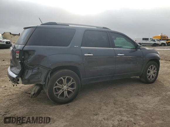2013 GMC Acadia SLT with VIN 1GKKRRKD6DJ217950, listed as a Copart auction lot 50100785 with 139,592 mi miles and Salvage Title. Bid and sale history available at carsss.com. Image 3.