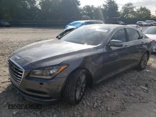 2015 Hyundai Genesis 3.8L with VIN KMHGN4JEXFU063802, listed as a Copart auction lot 68367874 with 103,495 mi miles and Salvage Title. Bid and sale history available at carsss.com. Image 1.