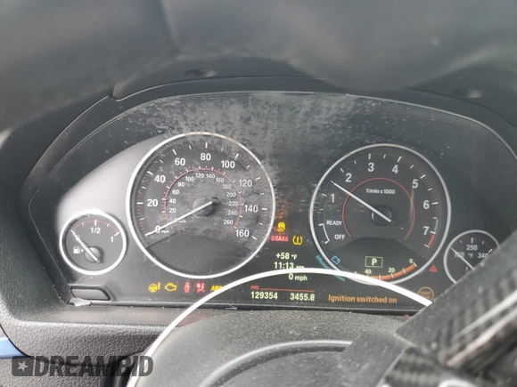 2013 BMW 3 Series 328i с VIN WBA3C1C5XDF440003, выставлен на аукционе Copart как лот 48165335 с пробегом 129 354 миль миль и Списание • Salvage title. История ставок и продаж доступна на DreamBid. Изображение 9.