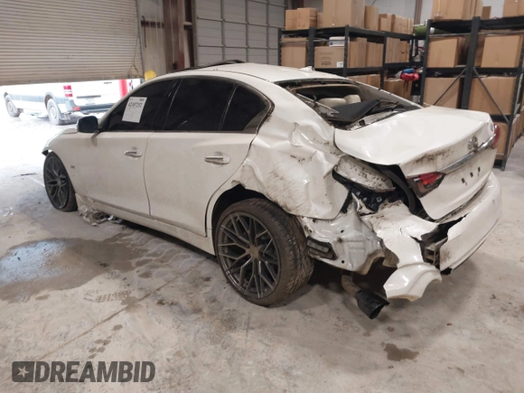 2018 Infiniti Q50 Sport z VIN JN1EV7AP5JM352872, wystawiony jako IAAI lot #42107252 z przebiegiem 81 889 mil mil oraz . Historia ofert i sprzedaży dostępna na DreamBid. Obrazek 3.
