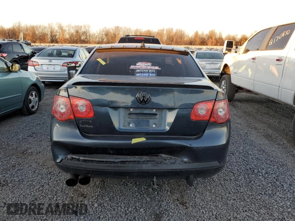 2005 Volkswagen Jetta 2.5L with VIN 3VWDF71K35M616950, listed as a Copart auction lot 83989094 with 169,516 mi miles and Salvage title. Bid and sale history available at DreamBid. Image 6.