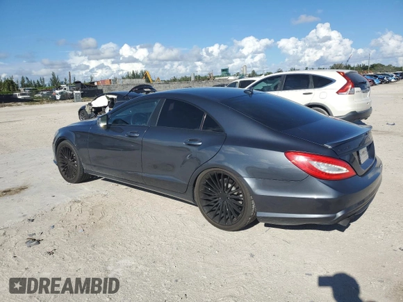 2014 Mercedes-Benz CLS 550 z VIN WDDLJ9BBXEA098250, wystawiony jako Copart lot #72584764 z przebiegiem 154 463 mil mil oraz Szkoda całkowita • Salvage title. Historia ofert i sprzedaży dostępna na DreamBid. Obrazek 2.