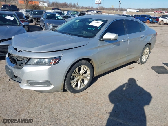 2015 Chevrolet Impala LT with VIN 2G1125S31F9158096, listed as a IAAI auction lot 41398322 with 163,641 mi miles. Bid and sale history available at carsss.com. Image 17.