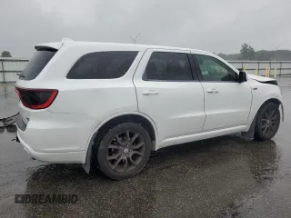 2017 Dodge Durango R/T with VIN 1C4SDHCT1HC609691, listed as a Copart auction lot 59433395 with 124,502 mi miles and Salvage title. Bid and sale history available at DreamBid. Image 3.