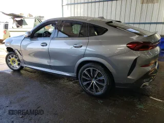 2025 BMW X6 xDrive40i with VIN 5UX33EX04S9W89514, listed as a Copart auction lot 45770205 with 0 mi miles and Clean Title. Bid and sale history available at carsss.com. Image 2.