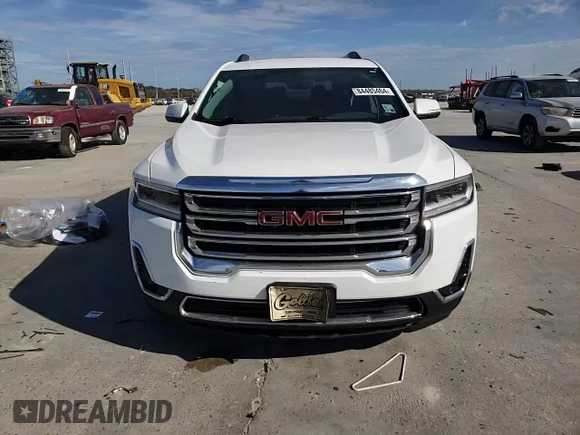 2020 GMC Acadia SLT with VIN 1GKKNULS4LZ149479, listed as a Copart auction lot 84485464 with 124,460 mi miles and Salvage Title. Bid and sale history available at DreamBid. Image 12.