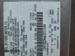 2006 Ford Mustang GT Deluxe z VIN 1ZVFT82H665215104, wystawiony jako Copart lot #51335245 z przebiegiem 202 407 mil mil oraz Szkoda całkowita • Salvage title. Historia ofert i sprzedaży dostępna na DreamBid. Obrazek 14.