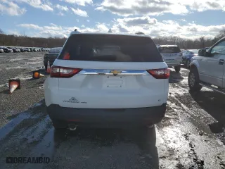 2020 Chevrolet Traverse LT Cloth with VIN 1GNEVGKW2LJ184817, listed as a Copart auction lot 45007175 with 59,658 mi miles and Salvage Title. Bid and sale history available at carsss.com. Image 6.