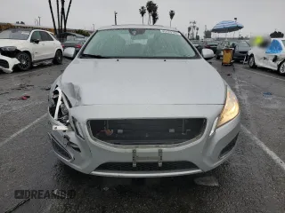 2012 Volvo S60 T5 with VIN YV1622FS0C2041305, listed as a Copart auction lot 45175185 with 90,936 mi miles and Salvage Title. Bid and sale history available at carsss.com. Image 5.