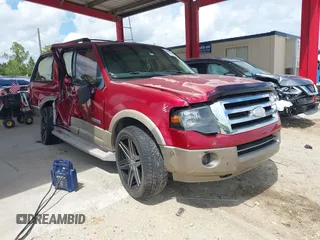 2007 Ford Expedition Eddie Bauer z VIN 1FMFU17537LA72983, wystawiony jako IAAI lot #39959038 z przebiegiem 184 327 mil mil oraz . Historia ofert i sprzedaży dostępna na DreamBid. Obrazek 1.
