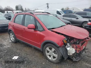 2012 Suzuki SX4 Crossover with VIN JS2YB5A3XC6308531, listed as a Copart auction lot 81022724 with 48,911 mi miles and Salvage Title. Bid and sale history available at carsss.com. Image 4.