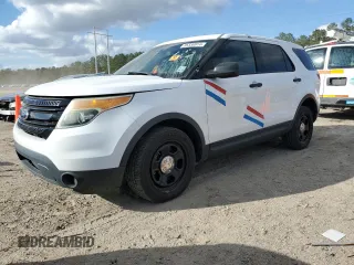 2013 Ford Utility Police Interceptor with VIN 1FM5K8AR1DGC73291, listed as a Copart auction lot 85339914 with 169,773 mi miles and Clean Title. Bid and sale history available at carsss.com. Image 1.