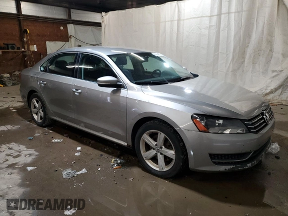 2013 Volkswagen Passat SE with VIN 1VWBP7A30DC096848, listed as a Copart auction lot 64006485 with 136,742 mi miles and Salvage title. Bid and sale history available at DreamBid. Image 4.
