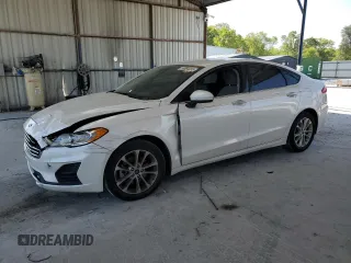 2020 Ford Fusion SE with VIN 3FA6P0HD9LR230045, listed as a Copart auction lot 53084035 with 79,873 mi miles and Salvage title. Bid and sale history available at DreamBid. Image 1.