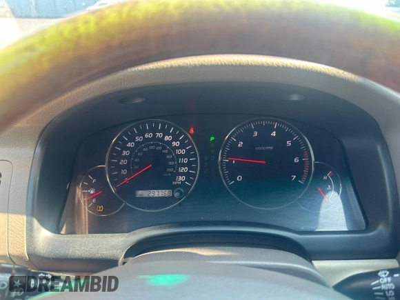 2005 Lexus GX 470 z VIN JTJBT20X050076167, wystawiony jako Copart lot #59916595 z przebiegiem 297 768 mil mil oraz Czysty tytuł • Clean title. Historia ofert i sprzedaży dostępna na DreamBid. Obrazek 8.
