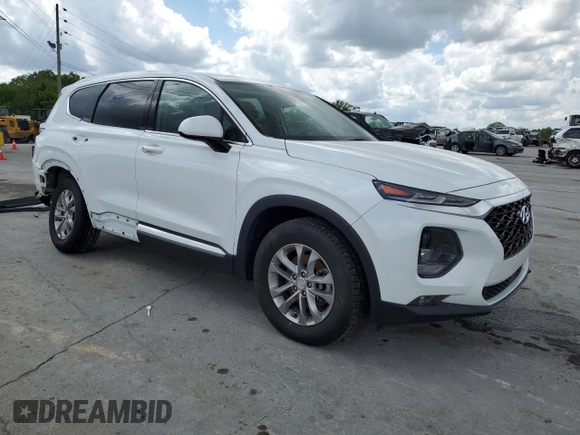 2019 Hyundai Santa Fe SEL with VIN 5NMS33ADXKH048739, listed as a Copart auction lot 53942885 with 62,182 mi miles and Clean Title. Bid and sale history available at DreamBid. Image 4.