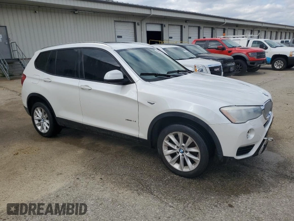 2017 BMW X3 xDrive28i z VIN 5UXWX9C58H0T09176, wystawiony jako Copart lot #53378805 z przebiegiem 116 503 mil mil oraz Czysty tytuł • Clean title. Historia ofert i sprzedaży dostępna na DreamBid. Obrazek 4.