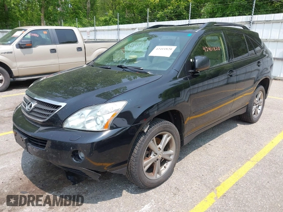 2006 Lexus RX 400h with VIN JTJHW31U060016550, listed as a IAAI auction lot 42411820 with 308,543 mi miles and . Bid and sale history available at DreamBid. Image 2.