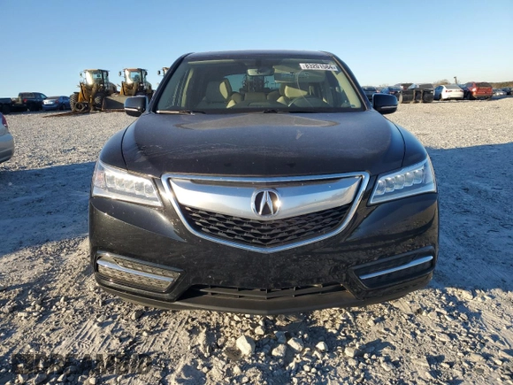 2016 Acura MDX with VIN 5FRYD3H29GB003987, listed as a Copart auction lot 83201584 with 86,637 mi miles and Salvage Title. Bid and sale history available at carsss.com. Image 5.