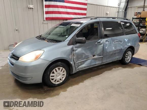 2005 Toyota Sienna CE with VIN 5TDZA23C75S298086, listed as a Copart auction lot 49733965 with 174,625 mi miles and Clean Title. Bid and sale history available at carsss.com. Image 1.