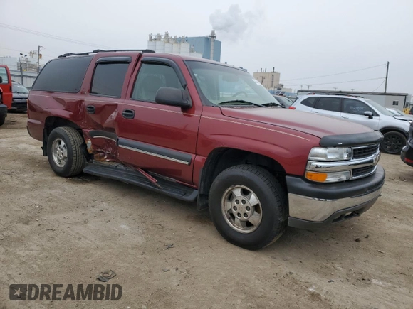 2002 Chevrolet Suburban LT with VIN 1GNFK16Z22J292657, listed as a Copart auction lot 85490564 with 213,641 mi miles and Salvage Title. Bid and sale history available at carsss.com. Image 4.