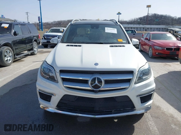 2014 Mercedes-Benz GL-Class GL 550 with VIN 4JGDF7DE6EA349028, listed as a IAAI auction lot 41729392 with 154,116 mi miles. Bid and sale history available at carsss.com. Image 12.