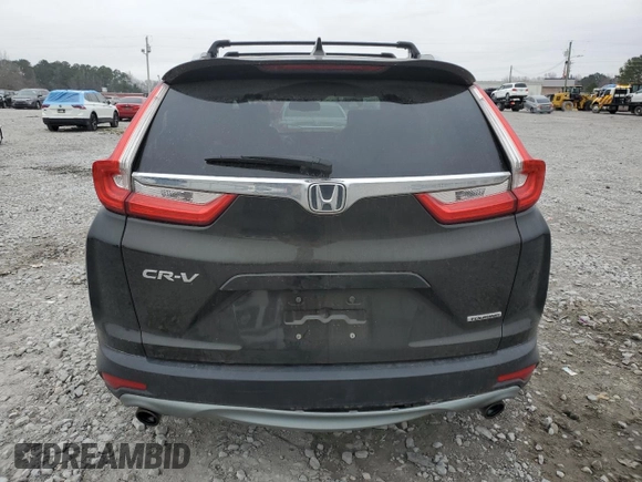 2017 Honda CR-V Touring with VIN 5J6RW1H96HL005304, listed as a Copart auction lot 46551855 with 93,988 mi miles and Salvage Title. Bid and sale history available at carsss.com. Image 6.