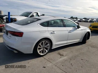 2023 Audi A5 Sportback Premium Plus with VIN WAUCBCF56PA050964, listed as a Copart auction lot 74617653 with 3,495 mi miles. Bid and sale history available at carsss.com. Image 3.