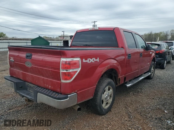 2011 Ford F-150 XLT with VIN 1FTFW1ET0BFA54142, listed as a Copart auction lot 53784325 with 214,341 mi miles and Clean Title. Bid and sale history available at carsss.com. Image 3.