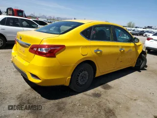 2018 Nissan Sentra S with VIN 3N1AB7AP4JY323254, listed as a Copart auction lot 50812835 with 229,712 mi miles and Salvage Title. Bid and sale history available at DreamBid. Image 3.