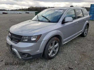 2015 Dodge Journey Crossroad with VIN 3C4PDDGG1FT601071, listed as a Copart auction lot 44412885 with 186,959 mi miles and Clean Title. Bid and sale history available at carsss.com. Image 1.