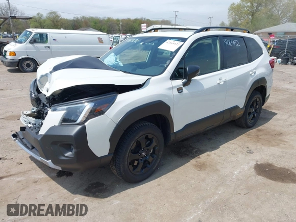 2024 Subaru Forester Wilderness with VIN JF2SKAJC1RH414549, listed as a IAAI auction lot 42169132 with 9,798 mi miles and . Bid and sale history available at DreamBid. Image 18.