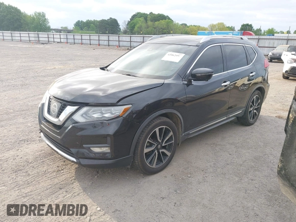 2017 Nissan Rogue SL with VIN JN8AT2MT2HW147638, listed as a IAAI auction lot 42062098 with 198,747 mi miles and . Bid and sale history available at DreamBid. Image 2.