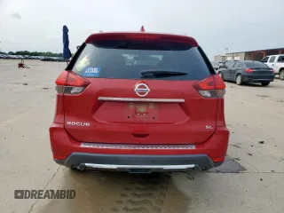 2017 Nissan Rogue SV z VIN JN8AT2MT4HW408073, wystawiony jako Copart lot #57068815 z przebiegiem 150 179 mil mil oraz Szkoda całkowita • Salvage title. Historia ofert i sprzedaży dostępna na DreamBid. Obrazek 6.