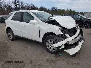 2007 Mercedes-Benz M 350 with VIN 4JGBB86E67A269799, listed as a Copart auction lot 53234715 with 83,236 mi miles and Salvage Title. Bid and sale history available at DreamBid. Image 4.