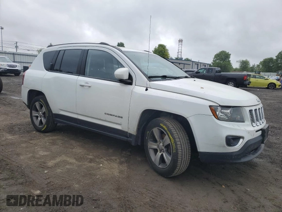 2017 Jeep Compass High Altitude with VIN 1C4NJCEB6HD186937, listed as a Copart auction lot 57953105 with 190,876 mi miles and Salvage title. Bid and sale history available at DreamBid. Image 4.