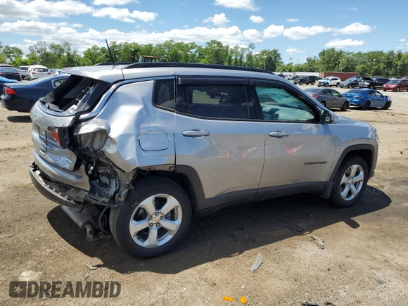 2018 Jeep Compass Latitude с VIN 3C4NJDBB9JT423947, выставлен на аукционе Copart как лот 61504994 с пробегом 84 578 миль миль и Списание • Salvage title. История ставок и продаж доступна на DreamBid. Изображение 3.