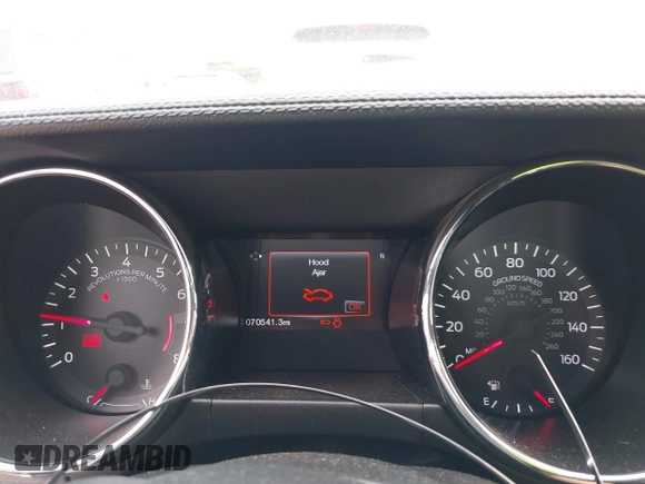 2015 Ford Mustang EcoBoost with VIN 1FA6P8TH9F5373917, listed as a IAAI auction lot 41932118 with 70,541 mi miles and . Bid and sale history available at carsss.com. Image 7.