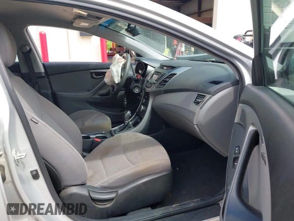 2015 Hyundai Elantra SE z VIN 5NPDH4AE6FH616583, wystawiony jako IAAI lot #42188154 z przebiegiem 105 523 mil mil oraz . Historia ofert i sprzedaży dostępna na DreamBid. Obrazek 5.