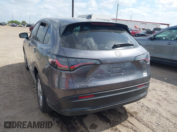 2024 Honda HR-V LX with VIN 3CZRZ1H3XRM711128, listed as a IAAI auction lot 42003423 with 8,699 mi miles. Bid and sale history available at carsss.com. Image 3.
