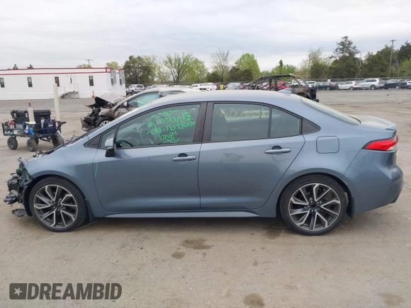 2020 Toyota Corolla SE with VIN 5YFS4RCE5LP056583, listed as a IAAI auction lot 42063358 with 58,027 mi miles and . Bid and sale history available at DreamBid. Image 14.