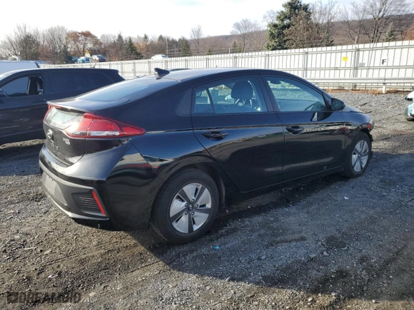 2022 Hyundai Ioniq Hybrid Blue with VIN KMHC65LC0NU284918, listed as a Copart auction lot 82294244 with 69,130 mi miles and Salvage Title. Bid and sale history available at carsss.com. Image 3.