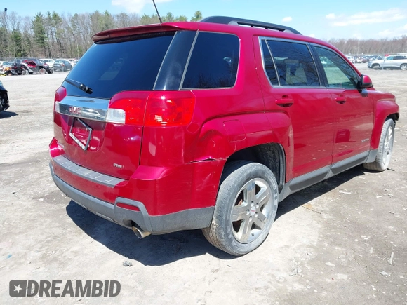 2013 GMC Terrain SLT with VIN 2GKFLVE35D6422669, listed as a IAAI auction lot 42104638 with 116,318 mi miles. Bid and sale history available at carsss.com. Image 4.