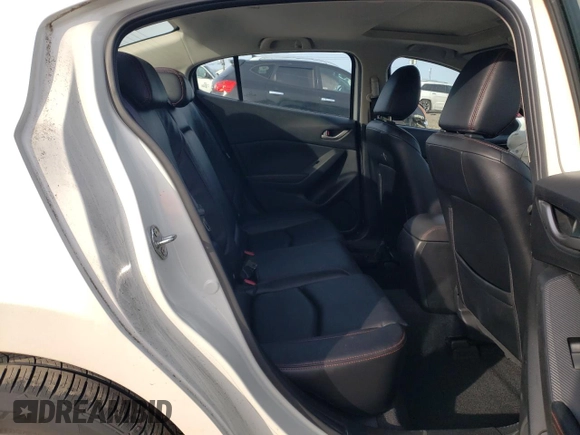 2015 Mazda 3 i Grand Touring with VIN JM1BM1W70F1234004, listed as a Copart auction lot 46034045 with 106,514 mi miles and Salvage Title. Bid and sale history available at DreamBid. Image 10.