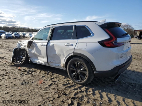 2025 Honda CR-V Hybrid Sport Touring with VIN 5J6RS6H9XSL033347, listed as a Copart auction lot 50122915 with 0 mi miles and Salvage Title. Bid and sale history available at carsss.com. Image 2.