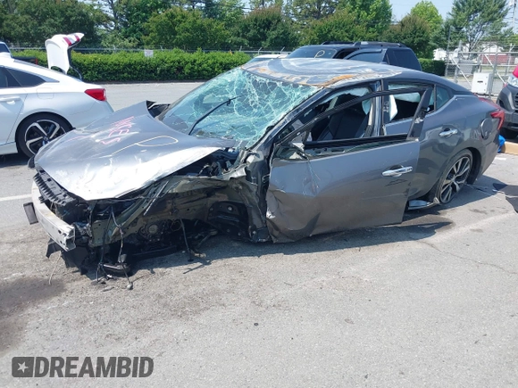 2017 Nissan Maxima S with VIN 1N4AA6AP3HC416012, listed as a IAAI auction lot 42390026 with 105,921 mi miles and . Bid and sale history available at DreamBid. Image 2.
