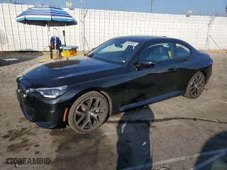 2024 BMW 2 Series 230i with VIN 3MW23CM00R8E09594, listed as a Copart auction lot 82926664 with 4,507 mi miles and Salvage Title. Bid and sale history available at carsss.com. Image 1.