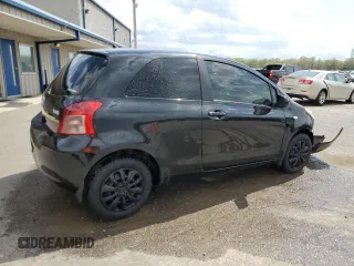 2007 Toyota Yaris with VIN JTDJT923775124464, listed as a Copart auction lot 51673915 with 159,917 mi miles and Salvage Title. Bid and sale history available at carsss.com. Image 3.