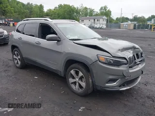 2020 Jeep Cherokee Limited with VIN 1C4PJMDX7LD505976, listed as a IAAI auction lot 42515544 with 68,531 mi miles and . Bid and sale history available at DreamBid. Image 1.